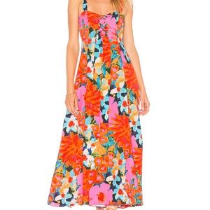 Mara Hoffman floral midi!